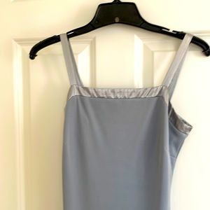 Vintage Gray Rayon Dress